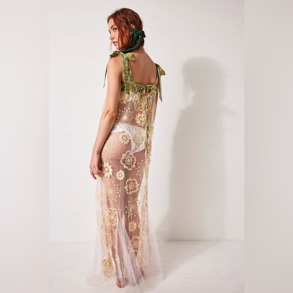 Free People Other - Free People Intimately Bali Flower Fields Maxi Slip